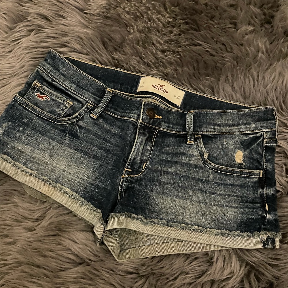Hollister denim shorts